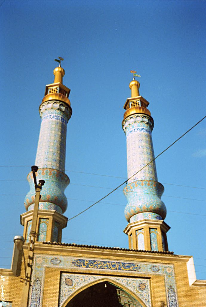 گلدسته کاشی